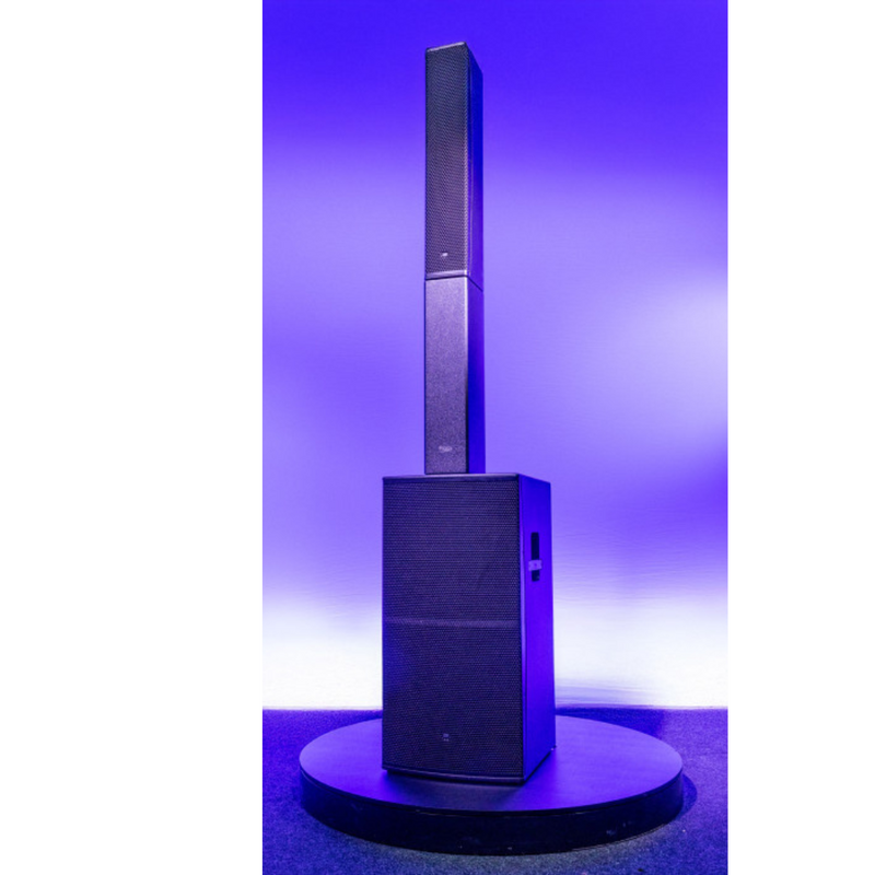 DAP Frigga Enkelvoudig actief kolom PA-systeem zwart Frigga Enkelvoudig actief kolom PA-systeem zwart