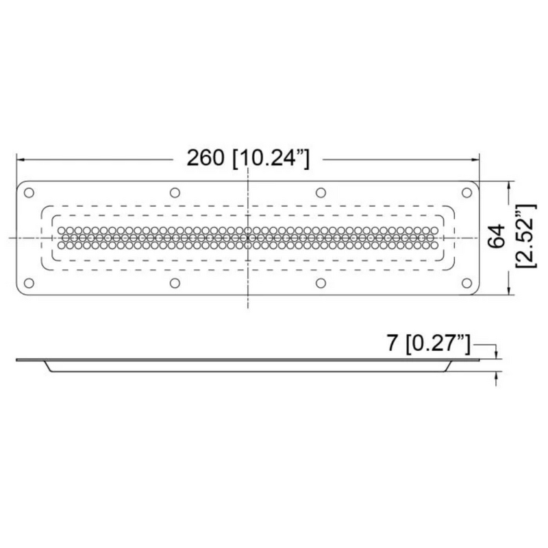 G1560K-PERF Ventilatiepaneel