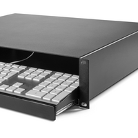19 inch rackmount computer keyboard plateau
