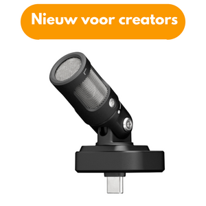 Shure MV88 USB-C Stereo microfoon Shure MV88 USB-C Stereo microfoon
