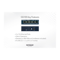 GS105 - netwerkswitch