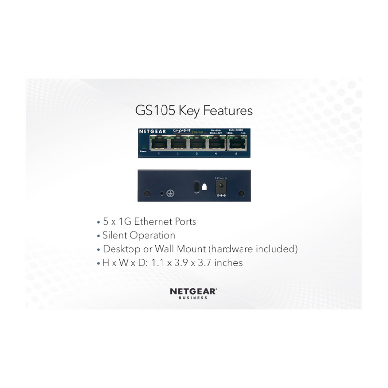 GS105 - netwerkswitch