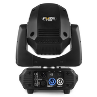 2x Fuze75S LED Spot moving head met flightcase