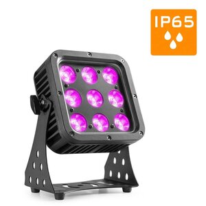 BeamZ StarColor72 LED flood light voor buiten 9x 8W RGBW IP65 StarColor72 LED flood light voor buiten 9x 8W RGBW IP65