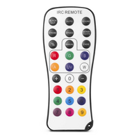 BBP90 verticale LED par op accu 4x 4W RGB-UV