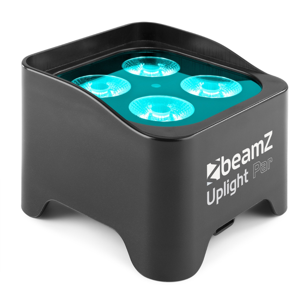 BeamZ BBP90 verticale LED par op accu 4x 4W RGB-UV