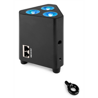 BBP93 verticale LED par op accu 3x 10W RGBW