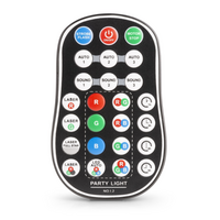 Athena RG Gobo Laser met accu en LED rood/groen