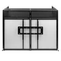 DB6 Pro Opvouwbare DJ booth met TV beugel