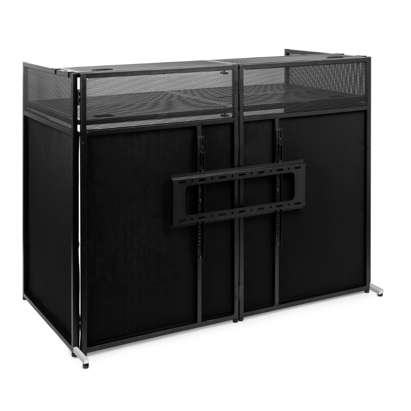DB6 Pro Opvouwbare DJ booth met TV beugel