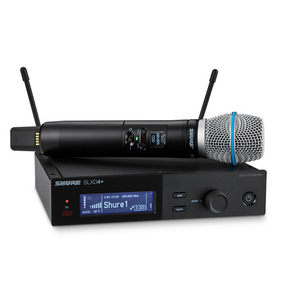 Shure SLXD24+E/B87A Draadloze Beta87A microfoon set Shure SLXD24+E/B87A Draadloze Beta87A microfoon set