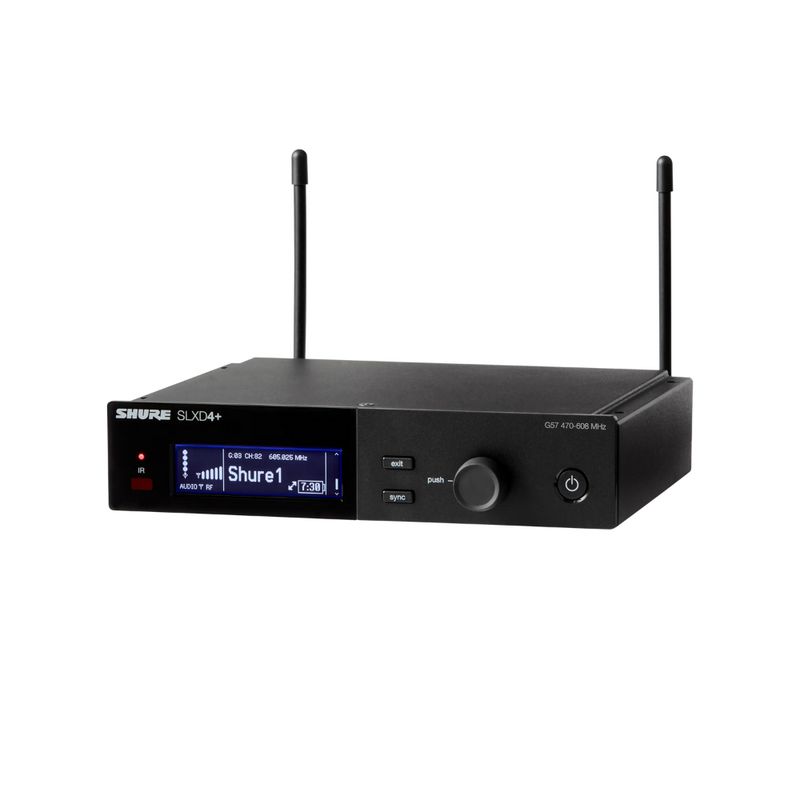 Shure SLXD24+E/B87A Draadloze Beta87A microfoon set SLXD24+E/B87A Draadloze Beta87A microfoon set