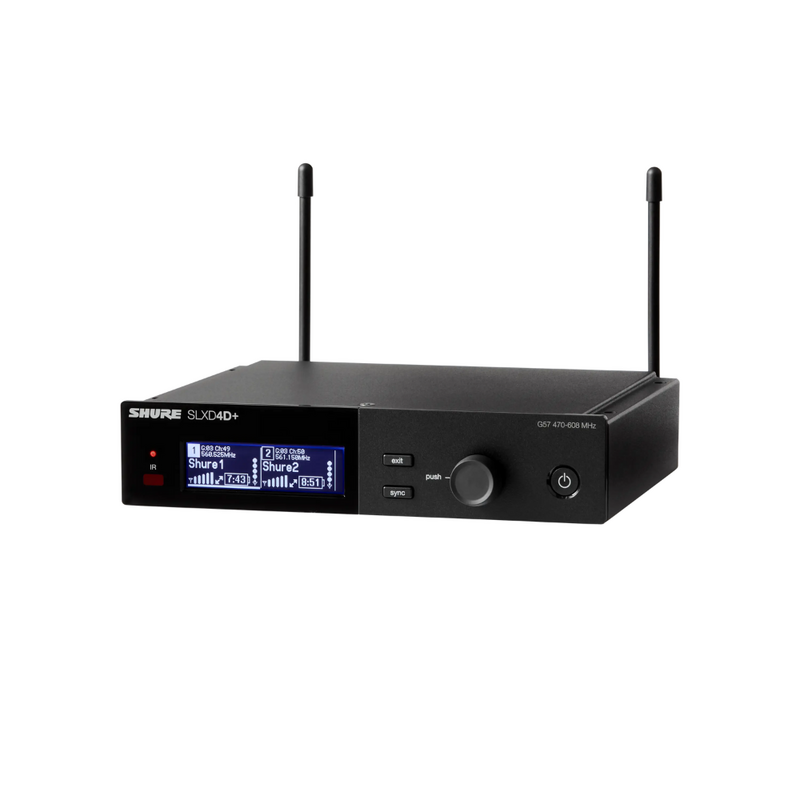 SLXD24D+E/58 Dubbele draadloze SM58 microfoon set