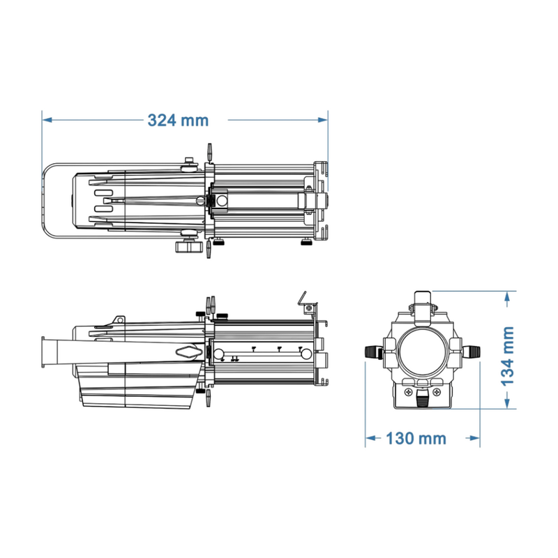 BT-PROFILE COMPACT 3200K LED profielspot 40W