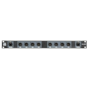 Showgear DS-24M/3 DMX Rack Split 8x XLR naar 2x RJ45 DS-24M/3 DMX Rack Split 8x XLR naar 2x RJ45