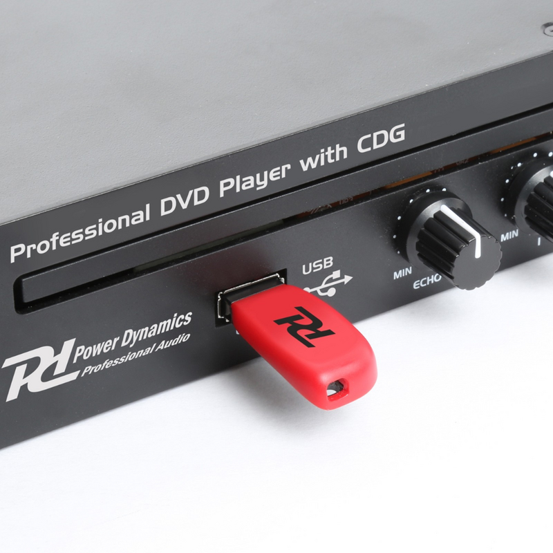 DC150 DVD-speler met CD+G en USB 19 inch