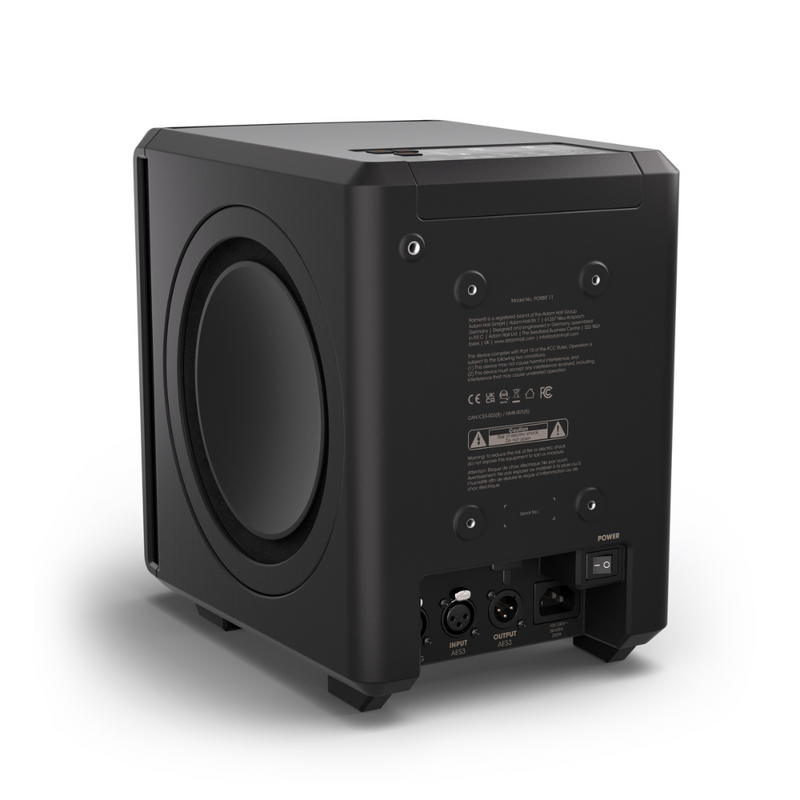 ORBIT 11 Actieve coaxiale 3-weg studiomonitor zwart