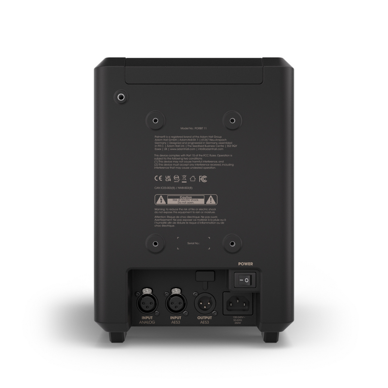 ORBIT 11 Actieve coaxiale 3-weg studio monitor zwart