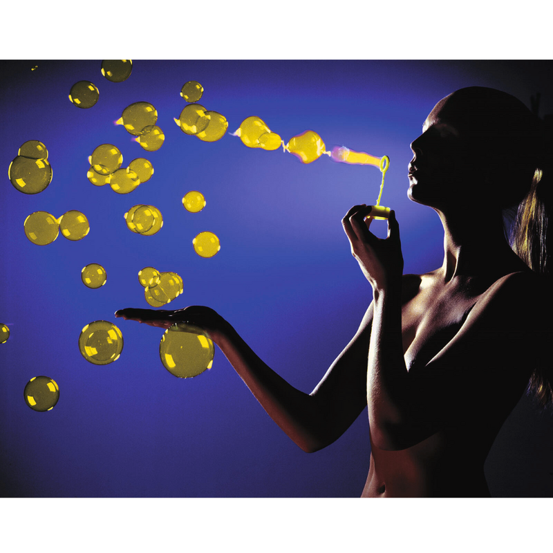 UV Bellenblaasvloeistof set 3x 5L rood, blauw & geel