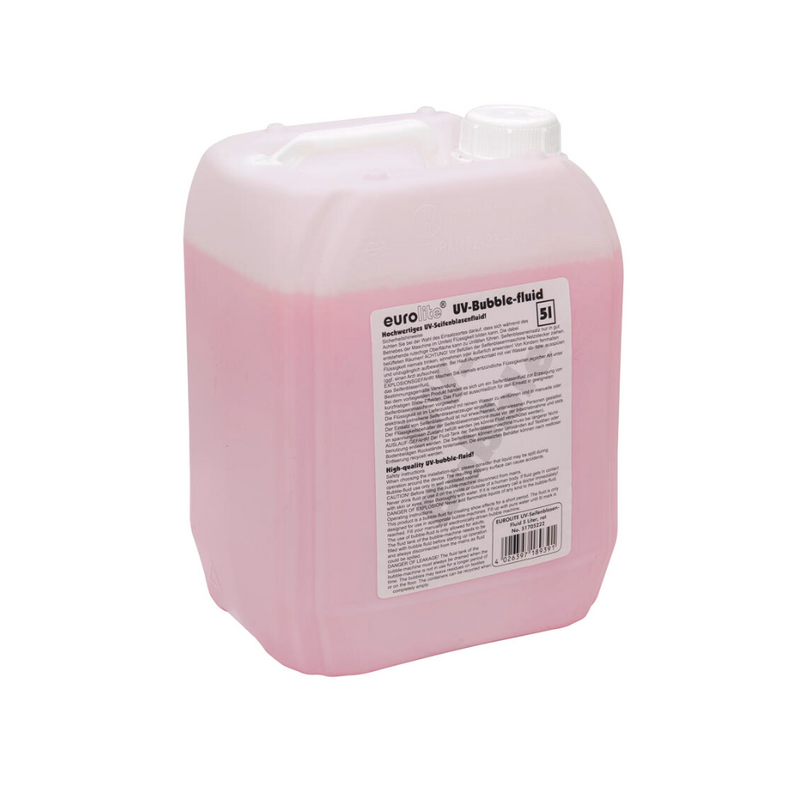 UV Bellenblaasvloeistof set 3x 5L rood, blauw & geel