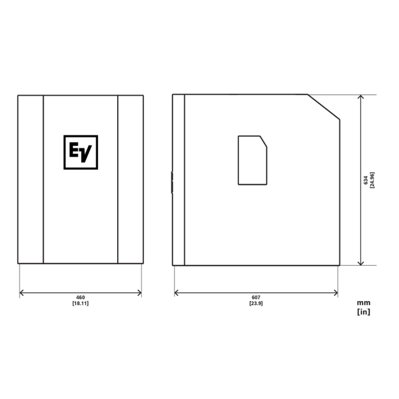 EVOLVE 70 Subwoofer slip cover