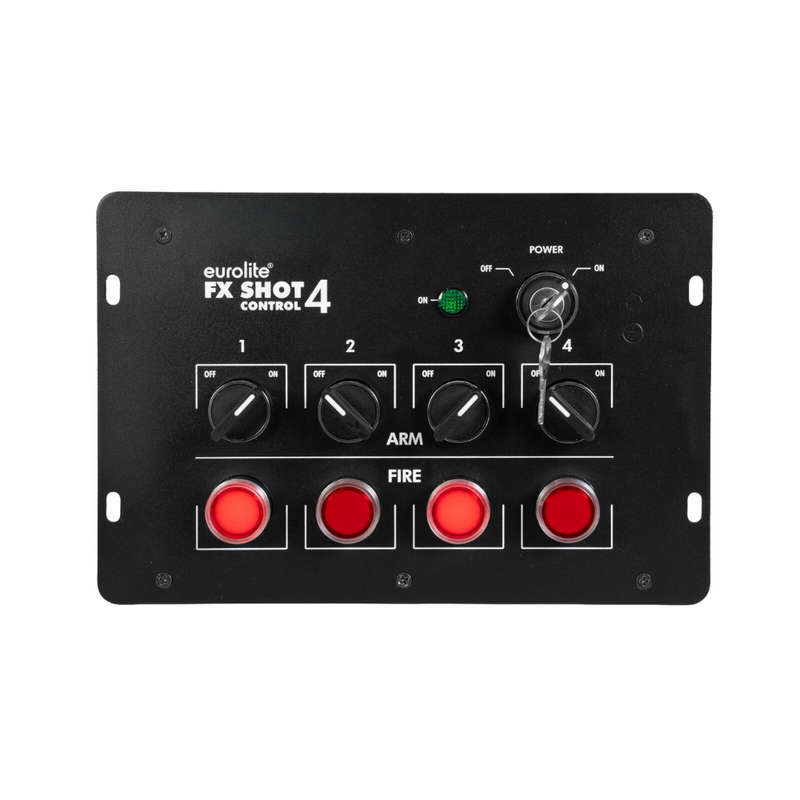 FX Shot Control 4 controller voor confetti, streamer & CO2 effecten