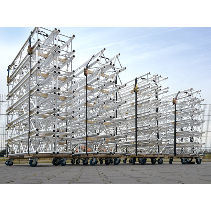 Dolly voor 2-, 3- en 4-punts truss 290mm