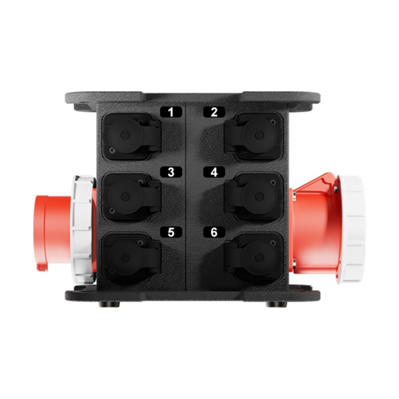 CPTC2T6CB Power Turtle Xtreme CEE32A Krachtstroomverdeler