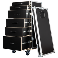 Drawer Case 1 Flightcase met 6 lades