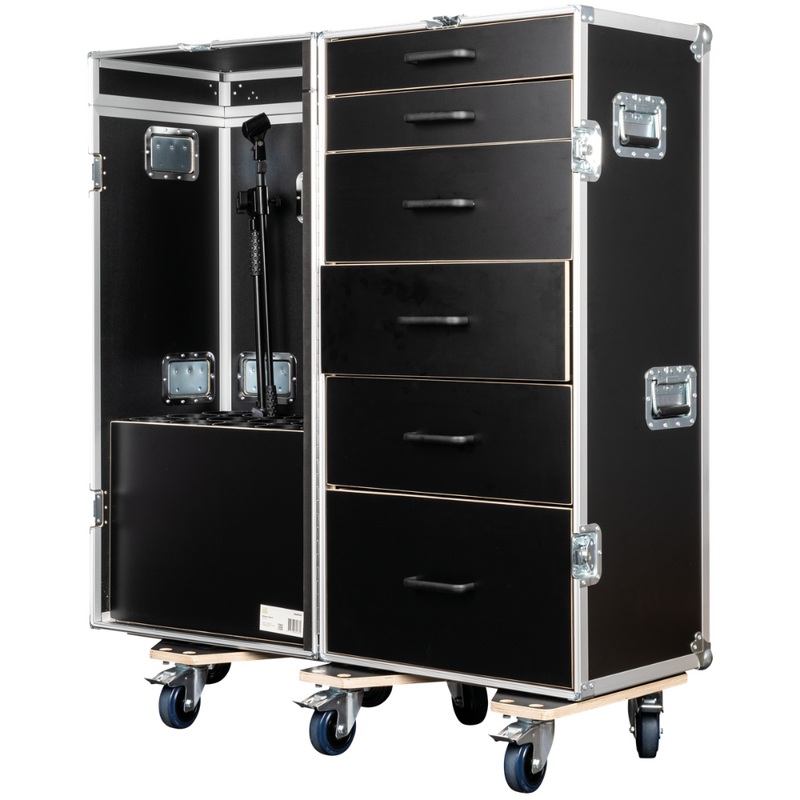 Drawer Case 3 Flightcase met 6 lades
