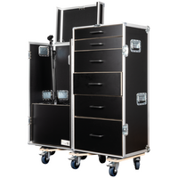 Drawer Case 3 Flightcase met 6 lades