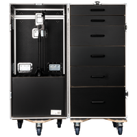 Drawer Case 3 Flightcase met 6 lades