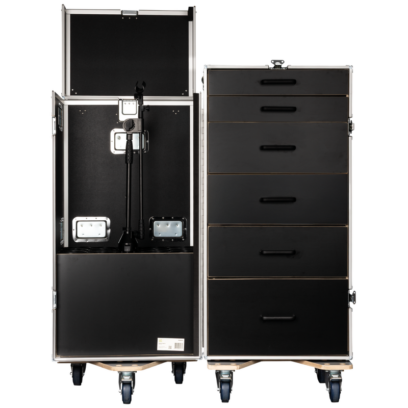 Drawer Case 3 Flightcase met 6 lades
