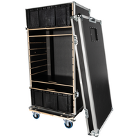 Storage Case 1 Flightcase met 5 kratten