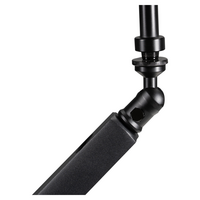 BROADCAST2 Scharnierende tafelmicrofoonstandaard