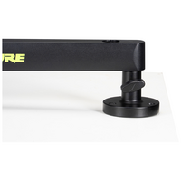 BROADCAST2 Scharnierende tafelmicrofoonstandaard