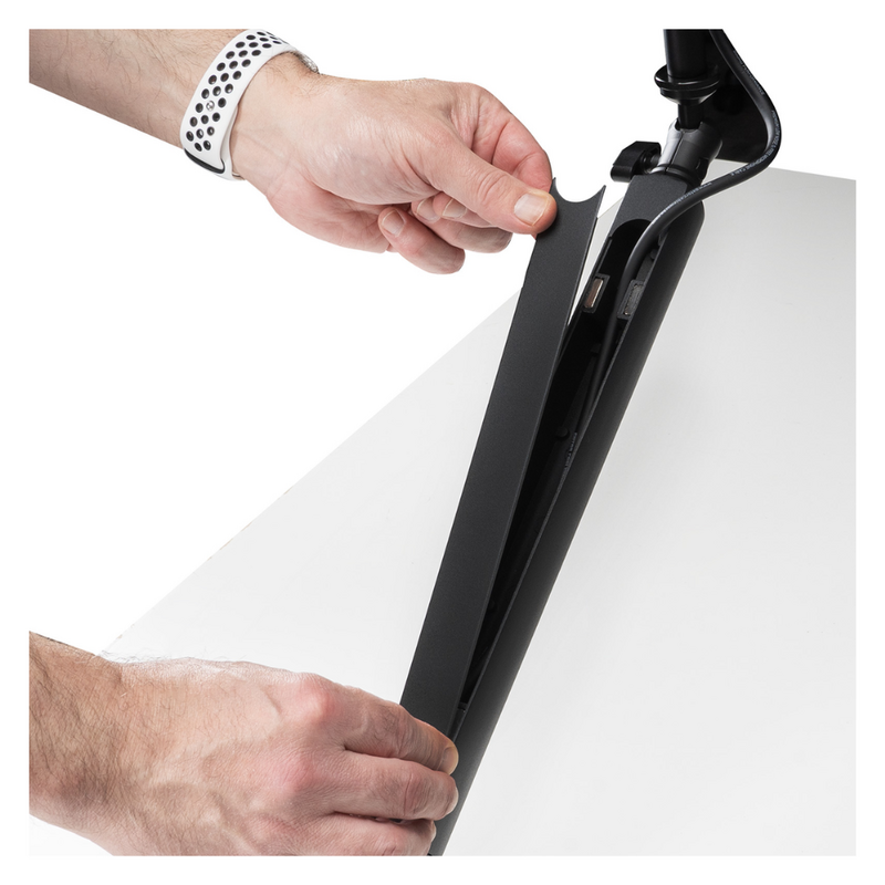 BROADCAST2 Scharnierende tafelmicrofoonstandaard