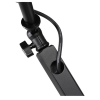 BROADCAST2 Scharnierende tafelmicrofoonstandaard