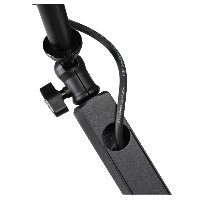 BROADCAST2 Scharnierende tafelmicrofoonstandaard