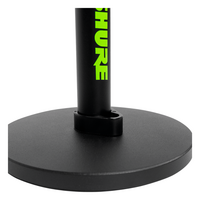 DESKTOP1 Microfoon tafelstatief met ronde voet