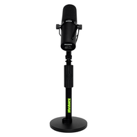 DESKTOP1 Microfoon tafelstatief met ronde voet