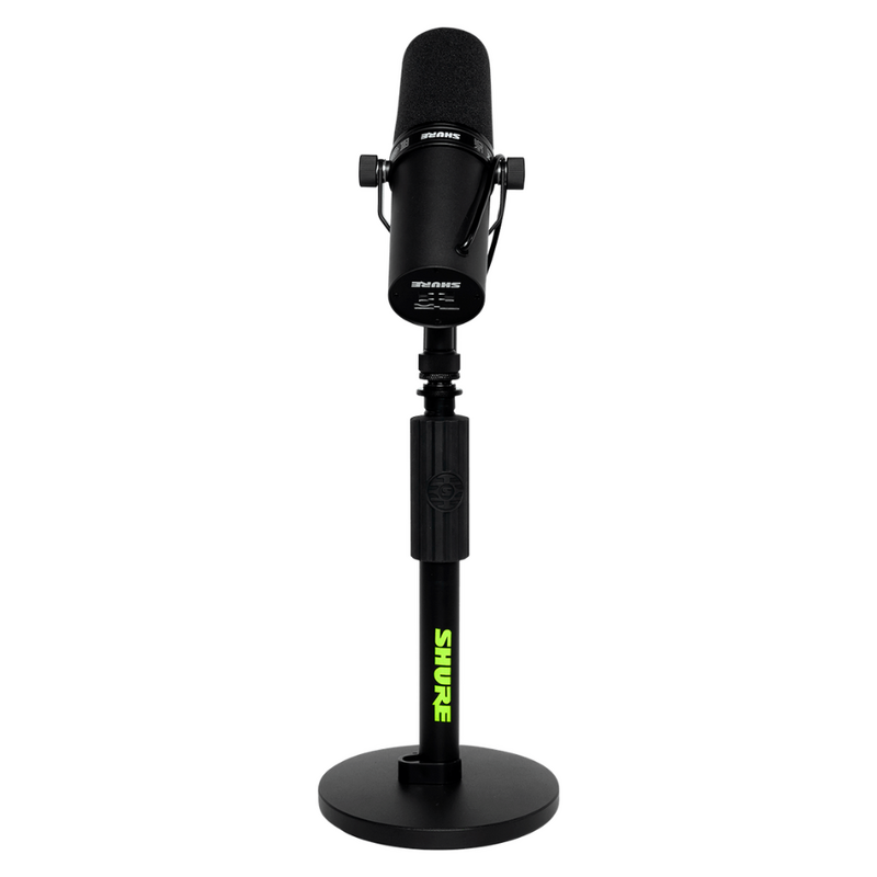 DESKTOP1 Microfoon tafelstatief met ronde voet