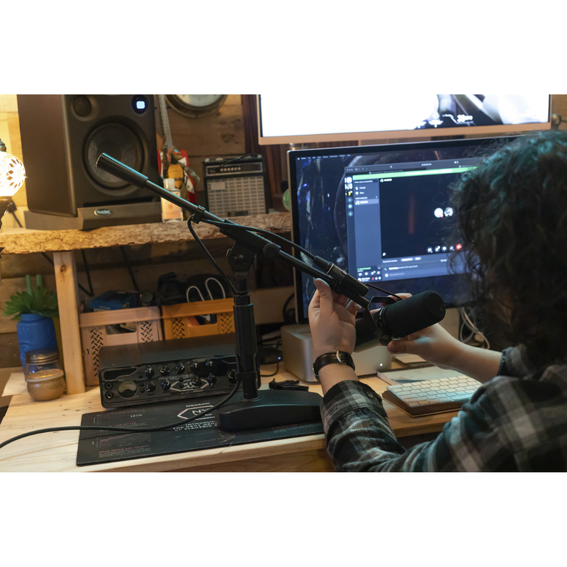 DESKTOP2 Microfoon tafelstatief met boom arm