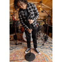 RBMICSTAND10 Microfoonstatief met ronde voet