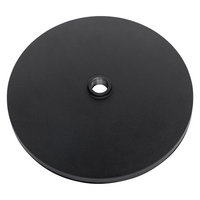 RBMICSTAND12 Microfoonstatief met ronde voet