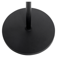RBMICSTAND12 Microfoonstatief met ronde voet