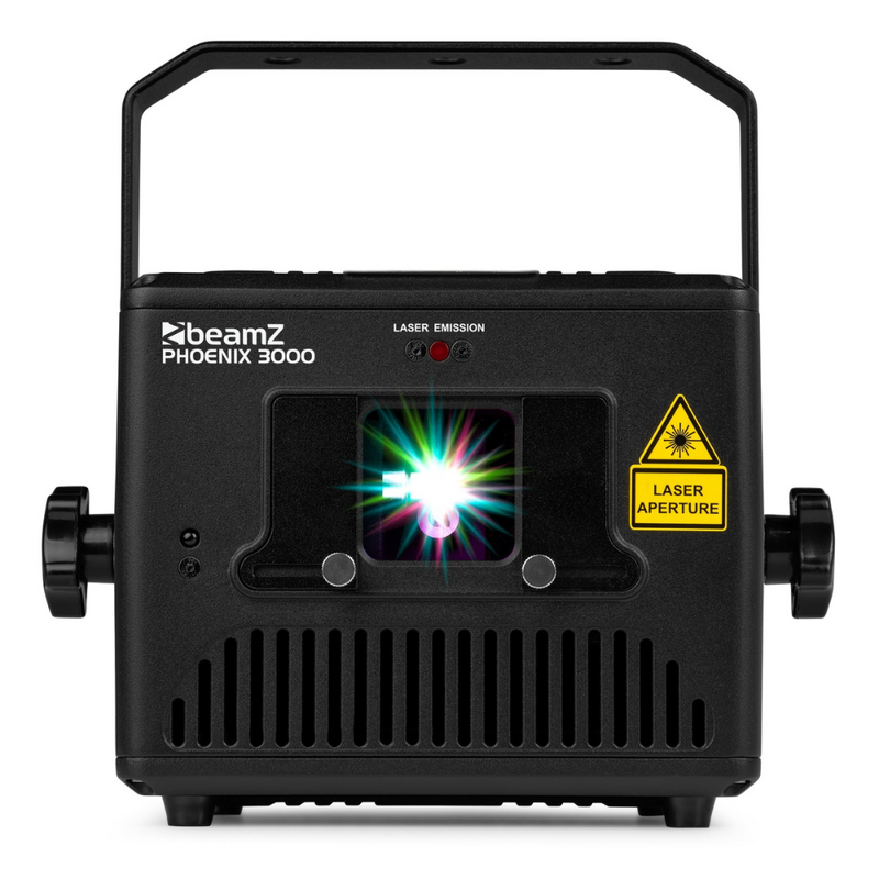 Phoenix 3000 Analoge RGB laserprojector 3000mW