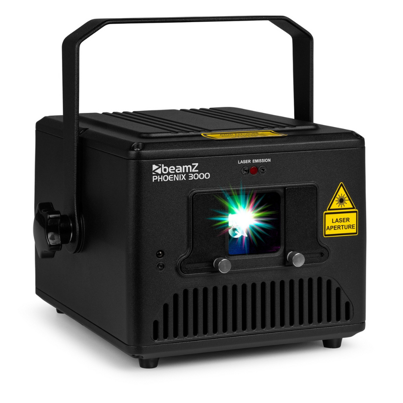 Phoenix 3000 Analoge RGB laserprojector 3000mW
