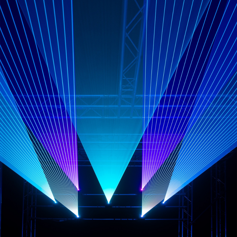 Phoenix 2150 Analoge RGB laserprojector 2150mW