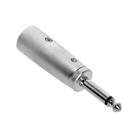 4 STAR A JM2 XM3 Adapter TS male naar XLR male